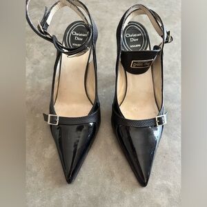 Christian Dior Montaigne Chris 1947 Black 35.5